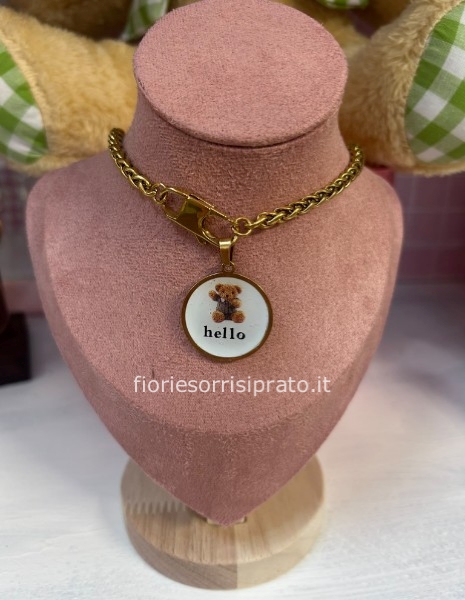 COLLANA HELLO TEDDY